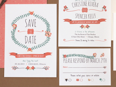 ...and the third save the date wedding invitation