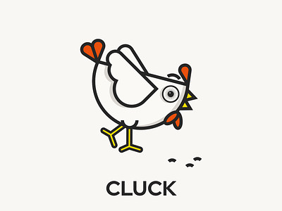 CLUCK animals design graphic design illustration vector