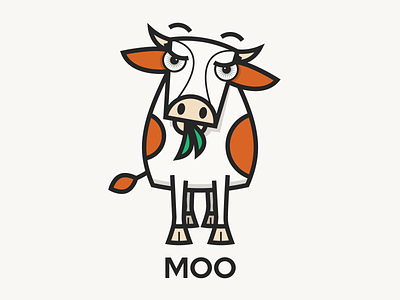 MOO animals design graphic design illustration vector