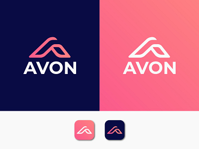 Avon Logo Branding Design brand brand design brand logo branddesign brandidentity branding brandlogo design gradient gradient logo graphic design logo logo design logobranding logodesign logofolio logos logotipo redesign resign logo