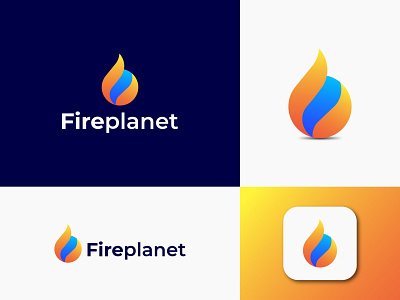 Fireplanet Logo Design brand brandidentity branding brandlogo design fire letterlogo logo logo brand logo design logodesign logofolio logos logotipo planet