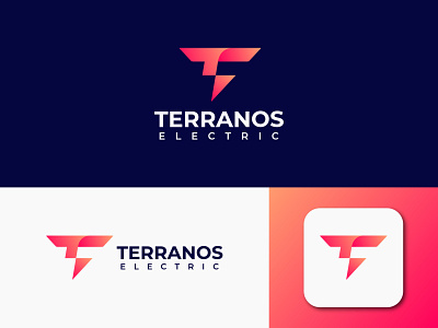 Terranos Logo Design brand brandidentity branding design gradient gradient logo graphic graphic design letter t letter t logo logo logo design logodesign logofolio logologo logos logotipo minimalist logo modern logo t logo