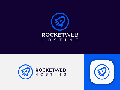 Rocketweb Logo Design brand brand design brandidentity branding branding design branding logo company logo creative logo design logo logo design logo idea logo ideas logodesign logos rocket rocket logo space space logo unique logo