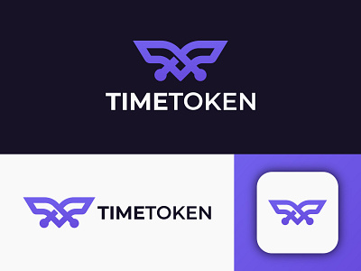 Timetoken Logo Design brand brand logo brand logo design brandidentity branding branding logo company logo design gradient gradient logo graphic design logo logo 2022 logo branding logo design logo for sale logodesign sale unused logo unused logo sale