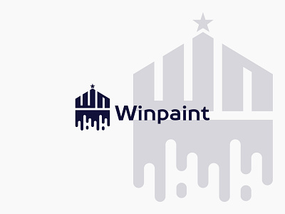 Winpaint Logo Design brand brand logo brandidentity branding company logo design illustration letter logo logo logo branding logo design logo ideas logo identity logo inspiration logodesign logos paint logo trend logo vector win logo