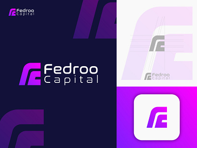 Fedroo Capital Logo Design brand brand logo brandidentity branding design f c logo gradient gradient logo illustration letter f c logo letter logo logo logo branding logo design logo identity logo inspiration logo mark modern logo vector