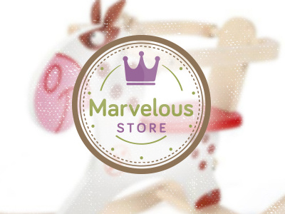 Marvelous Store - Portfolio child children crown designer graphic kids logo logos toys