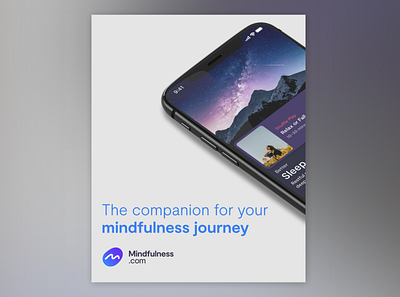 Banner for Sleep App banner minimalism phone relax sleep