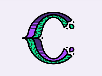 36 Days - C 36days 36daysoftype illustration letter lettering theroboto type typo typography