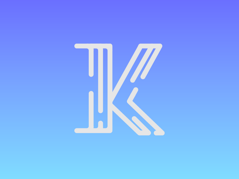 The Letter K by Andy Smith on Dribbble