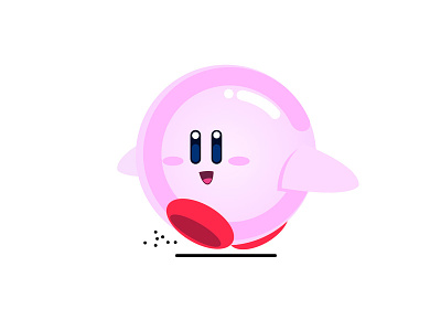 Kirby's Dreamland game gameboy gaming illustration kirby kirbys deamland nintendo retro
