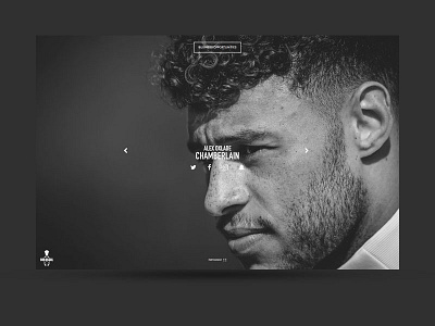 Alex Oxlade-Chamberlain alex oxlade chamberlain animation arsenal fc football jquery nike one page website premier league single page website