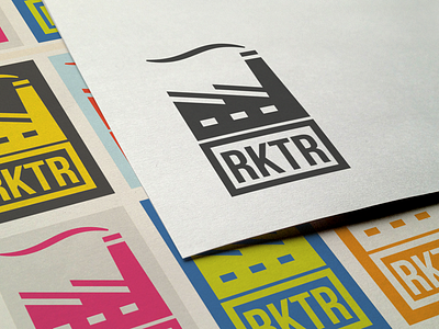 Rktr branding logo power plant reactor