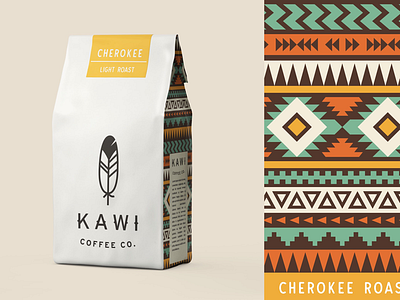Kawi coffee packaging branding coffee logo packaging