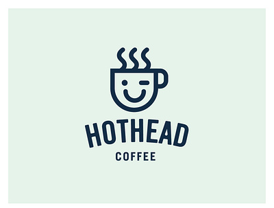 Hothead Coffee branding coffee coffee cup coffee logo logo