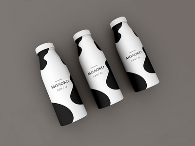 MOLOKO - Bottle design branding design graphic design illustration packaging