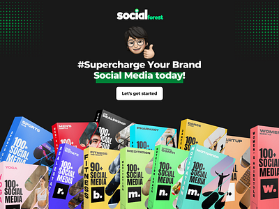 Social Media Templates - Supercharge Your Content ads branding canva templates design graphic design illustration logo post socialmedia ui ux vector