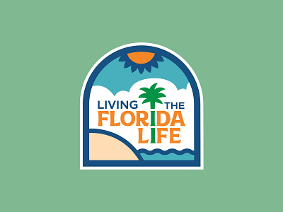 Living the Florida Life Logo