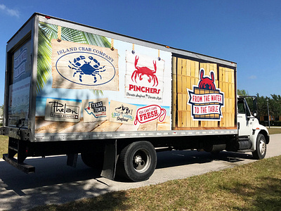 Island Crab Co. Vehicle Wrap