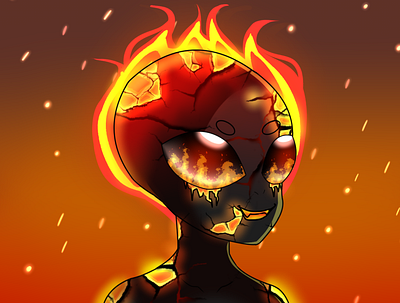 Fire Baby graphic design