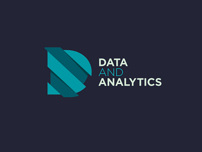 Data analytics logo branding charts dna logo