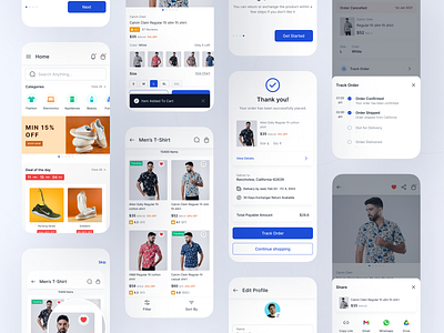 Shoply E Commerce App Design