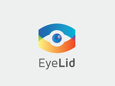 Eyelid Logo Template camera eye eyelid lens lense logo photography template