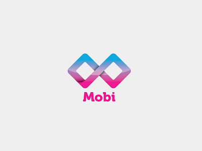Mobi Logo Template branding connection logo logo for sale mobi mobius strip template vector vintage
