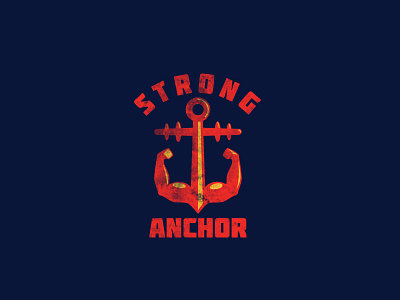 Strong Anchor Logo Template