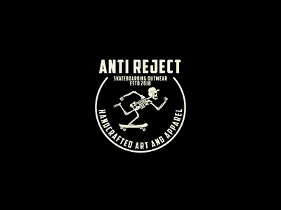 Anti Reject Club Logo Template
