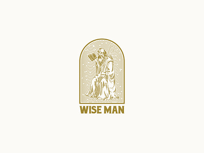 Wise Man Logo Template