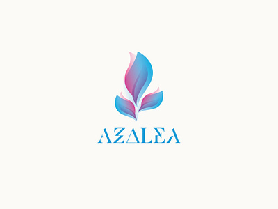 Azalea Logo Template agility alacrity azalea branding enthusiasm fervor fire florist flower ginger liveness mercuriality passion rapture spirit vector vigor vitality zeal zest