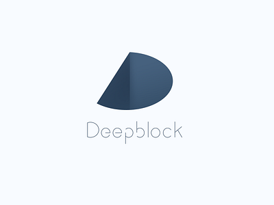 Deepblock design logo