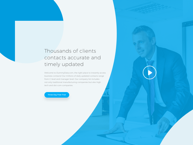 B2B Data Base Landing Page Hero Section Design thank you dribbble invite debut business first shot hello landing page data base b2b dribbble