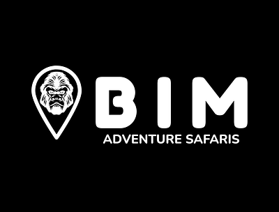 BIM ADVENTRE SAFARIS branding logo ui