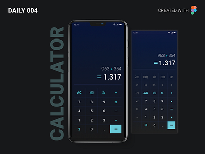 CALCULATOR DAILY UI