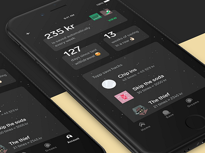 Dashboard android black dashboard fintech flat icons illustration ios ios11 stats widgets