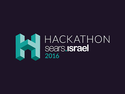 Hackathon V.2 hackathon isometric logo
