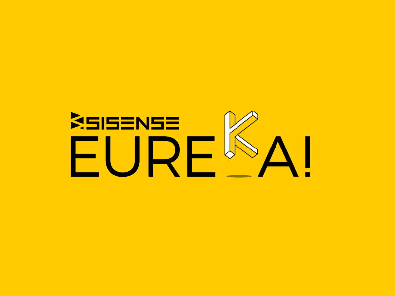 Eureka logo animation animation eureka flat 3d isometric logo motion sisense