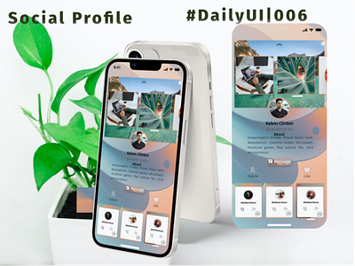 social media profile branding dailyui design graphic design illustration logo mobile app ui ux vector