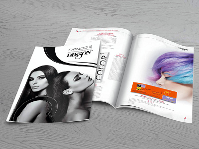 Cosmetics Сatalog branding design graphic design typography vector