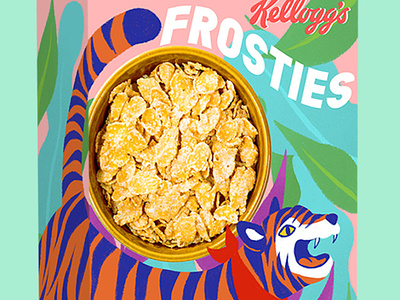 Frosties redesign - weekly warmup illustration product design sketch weeklywarmup