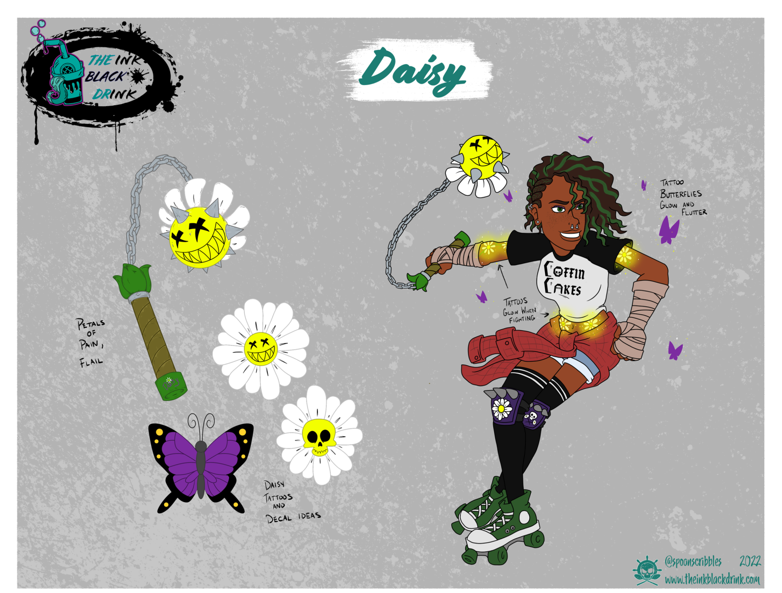 Concept Art Daisy, Continued by Troy Edmisten on Dribbble