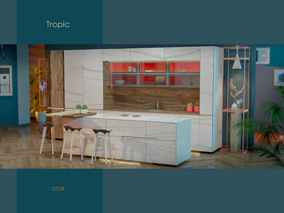 Tropic CC25 3d design product productdesign visualisation