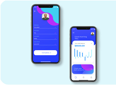 Mobile wallet interface app app design figma mobile app design ui uiux ux