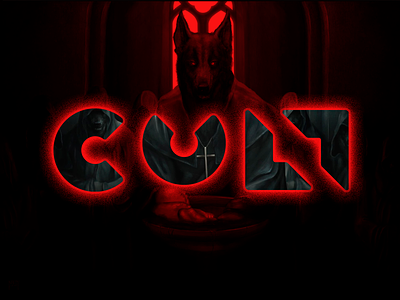 CULT cult custom font letter lettering letters logo logo design