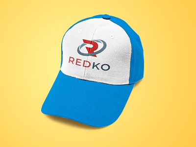 Redko logo branding building company cap design design icon identity logo logotype mark mockup symbol vector