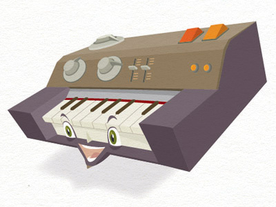 PlayThemKeys illustration vector