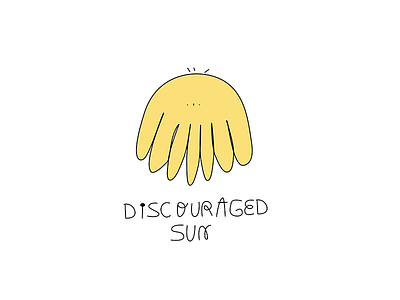 Discouraged sun animation animation 2d character character design illustration