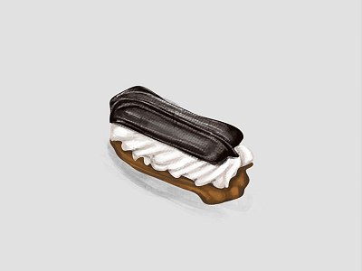 Ecler cake ecler illustration painting photoshop realist sweets